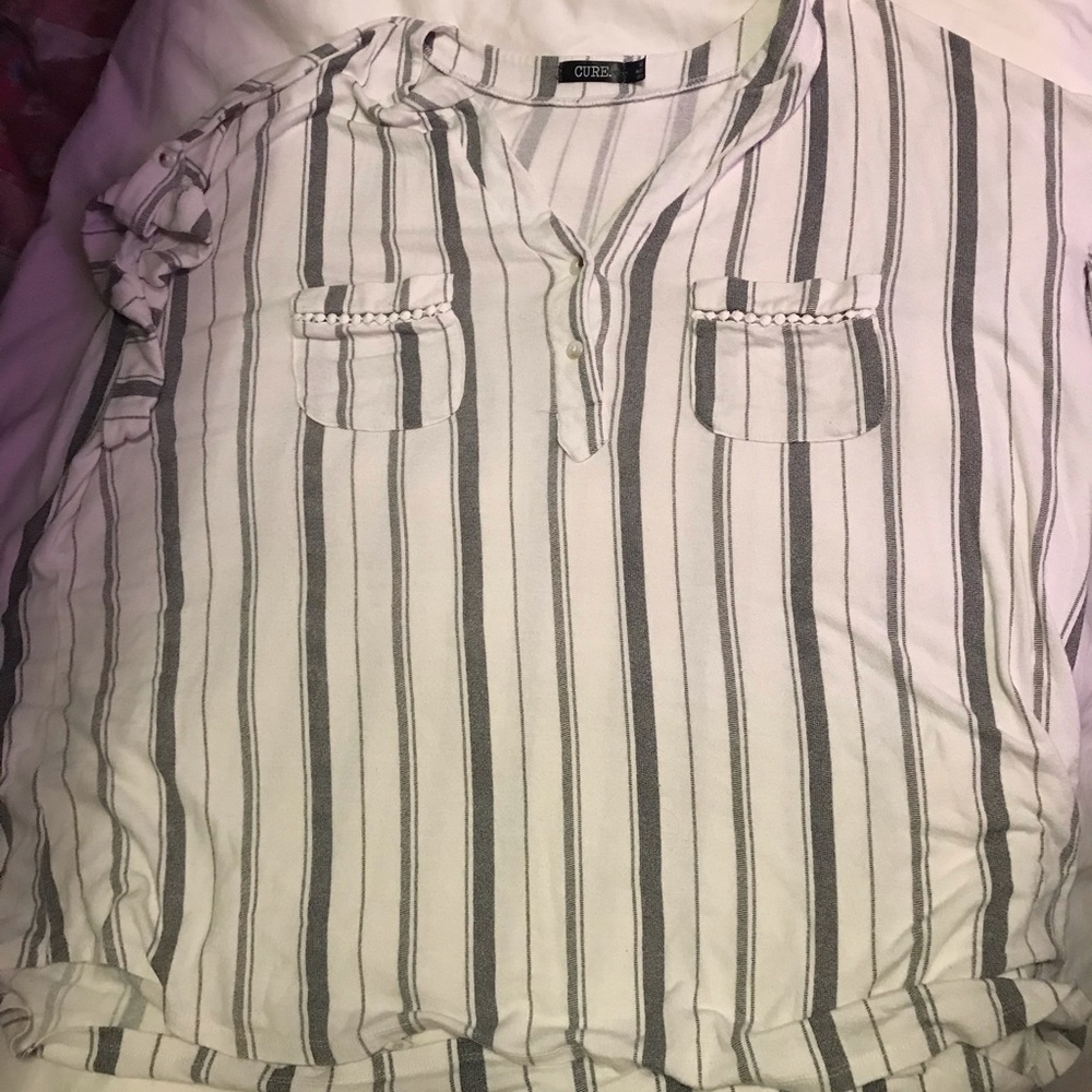 Cure. Striped blouse